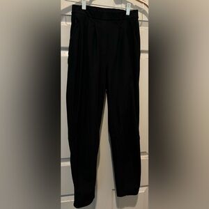 Lululemon High Rise Trouser Pant, Black, Size 4